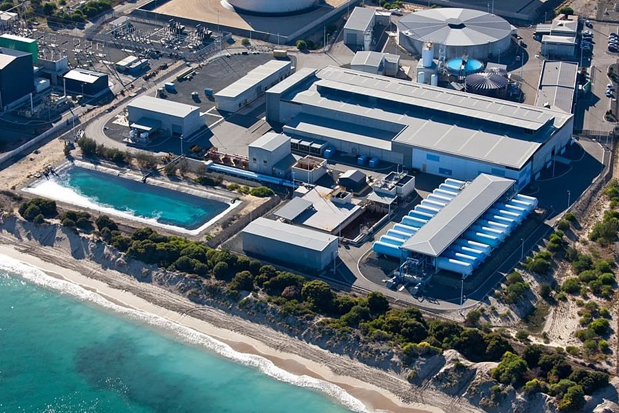 Aerial view of the Carlsbad plant