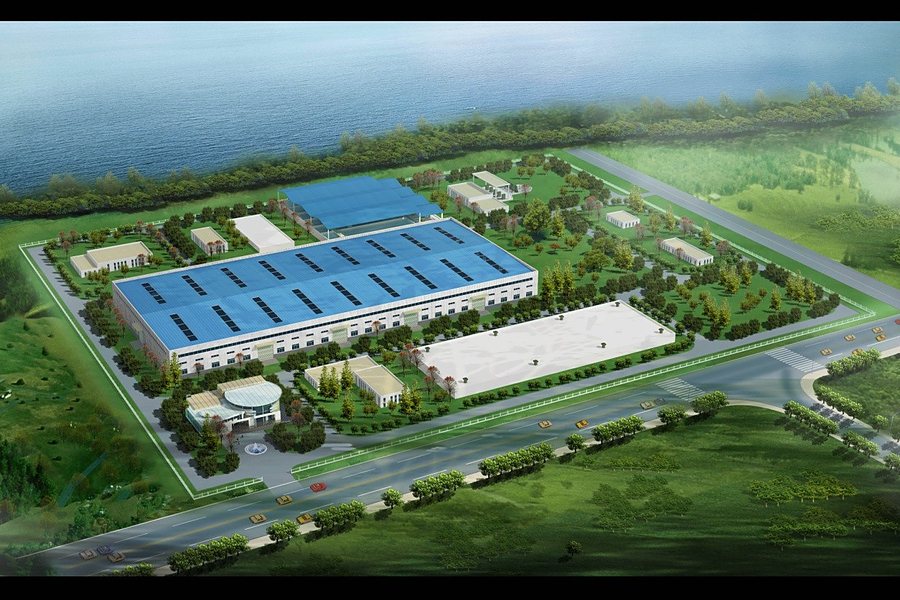 Coastal desalination project in China