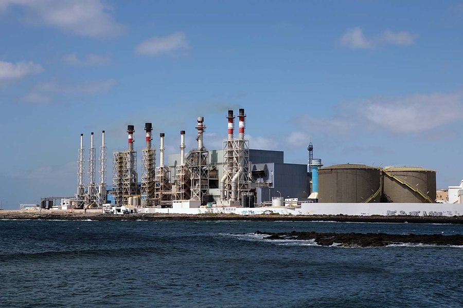 Desalination plant on the Spanish coast