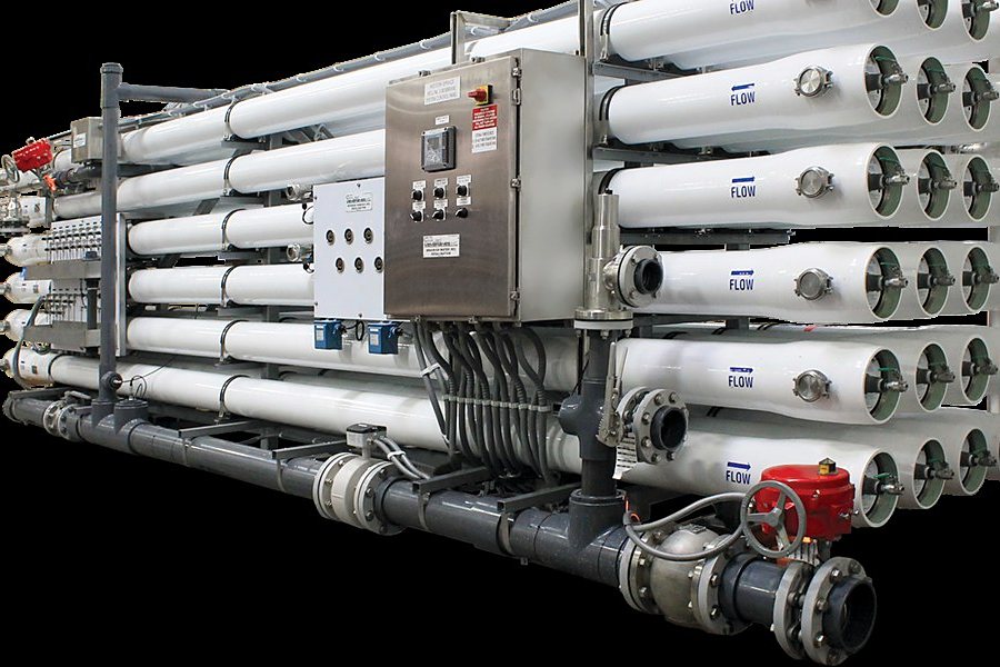 Reverse-osmosis skid units
