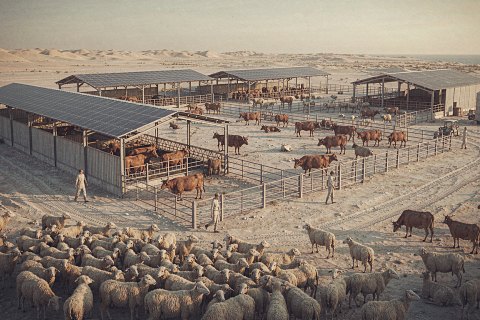 Livestock under PV